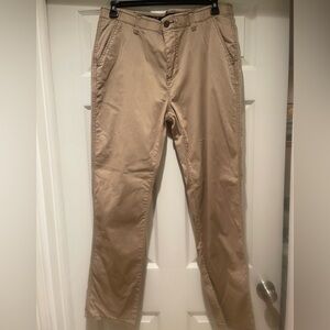 True Craft Men's Khaki Chinos